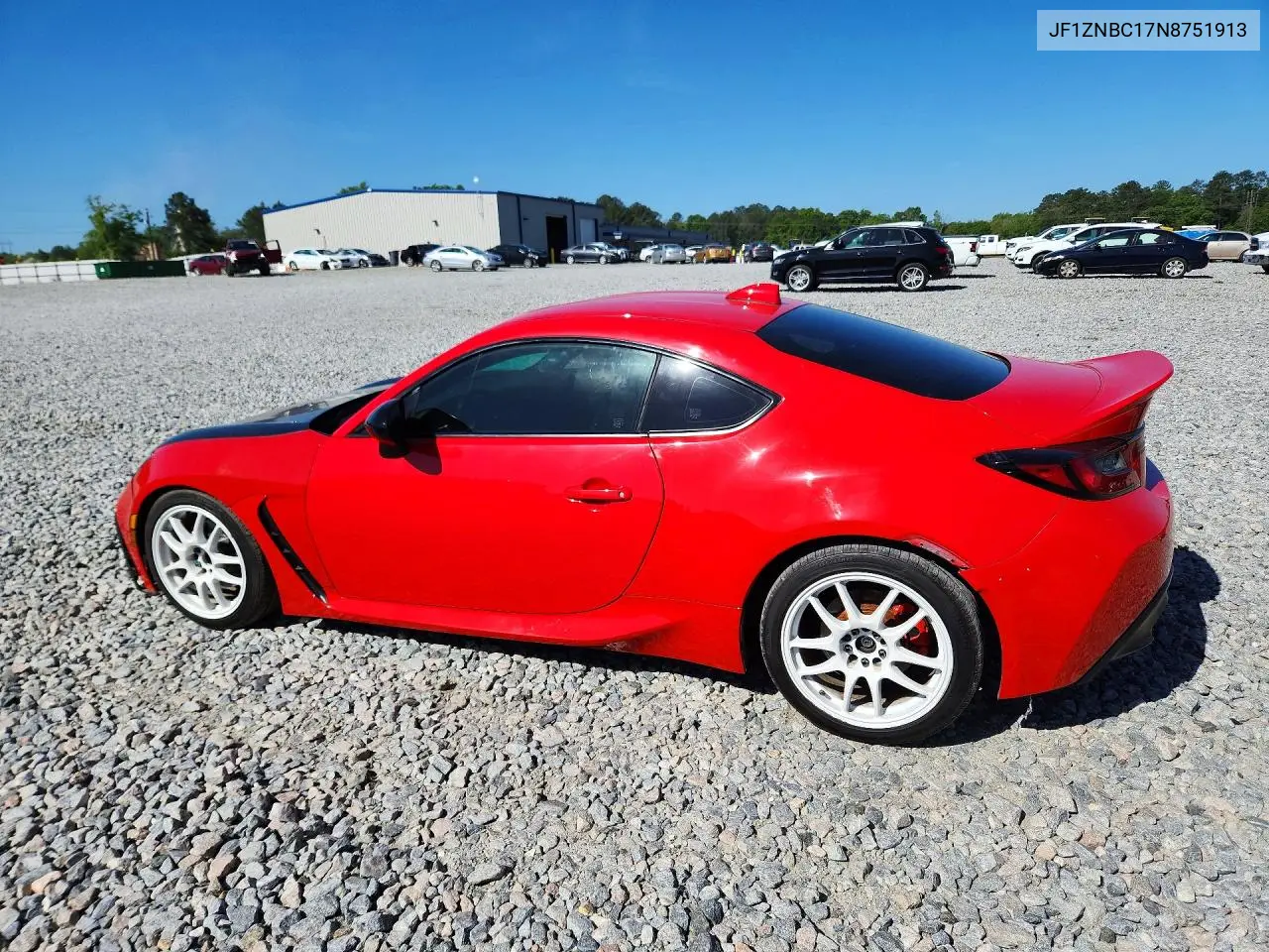 2022 Toyota Gr86 Base VIN: JF1ZNBC17N8751913 Lot: 49332296