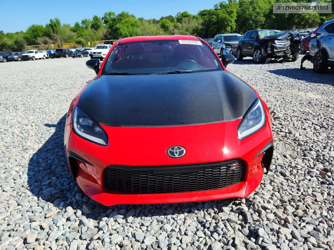 2022 Toyota Gr86 Base VIN: JF1ZNBC17N8751913 Lot: 49332296