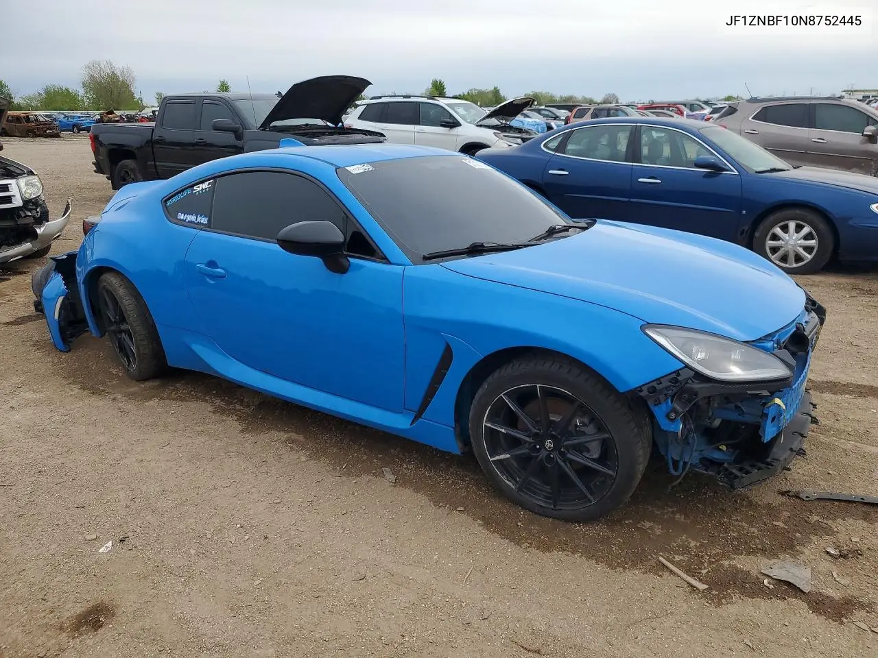 2022 Toyota Gr86 Premium VIN: JF1ZNBF10N8752445 Lot: 51527136
