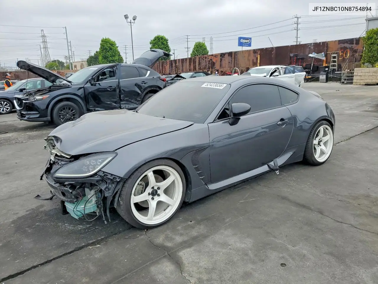 2022 Toyota Gr86 Base VIN: JF1ZNBC10N8754894 Lot: 52423656