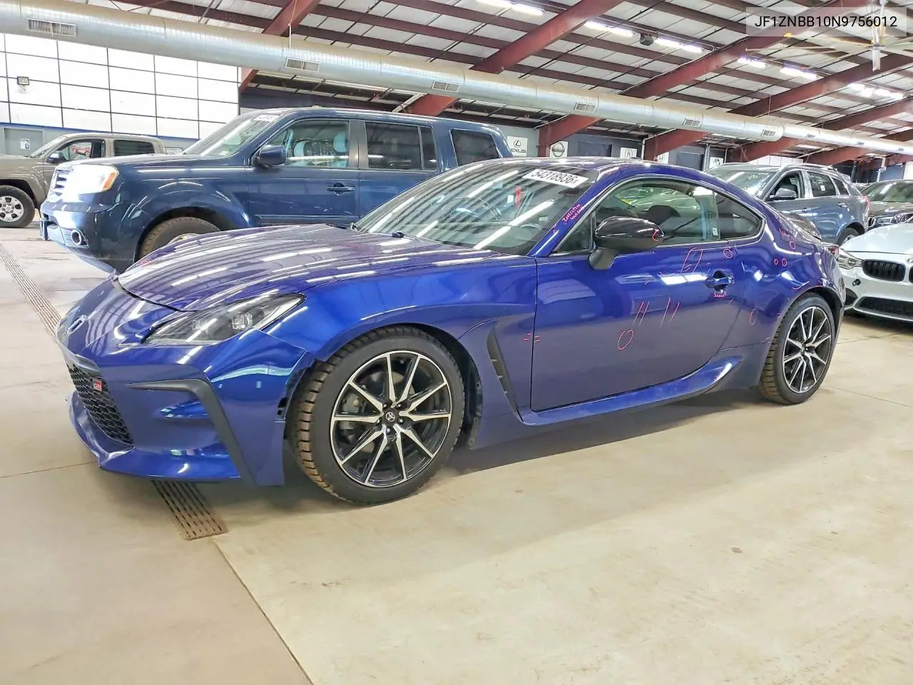 2022 Toyota Gr86 Base VIN: JF1ZNBB10N9756012 Lot: 54318936