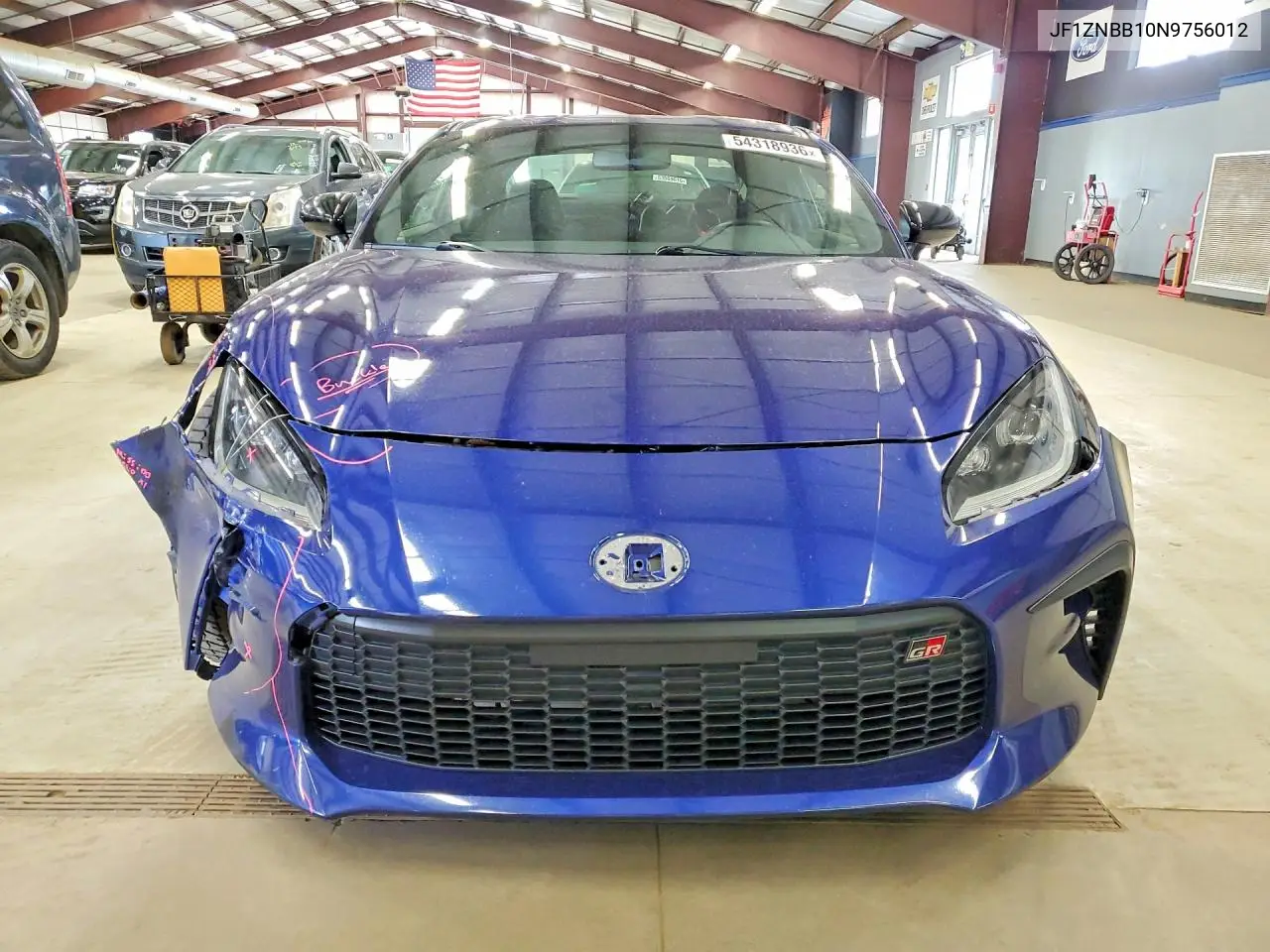 2022 Toyota Gr86 Base VIN: JF1ZNBB10N9756012 Lot: 54318936