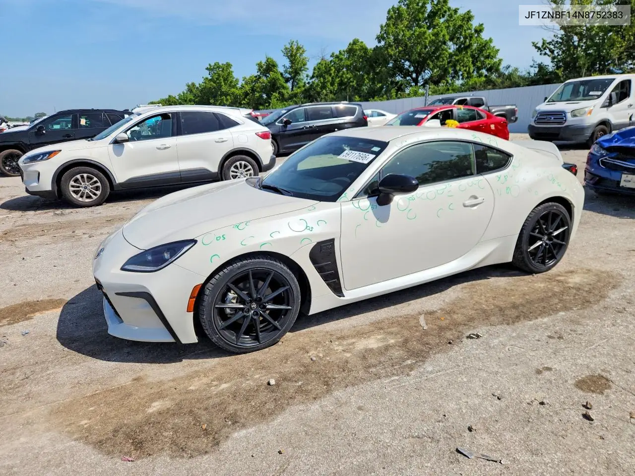 2022 Toyota Gr 86 Premium VIN: JF1ZNBF14N8752383 Lot: 59117696
