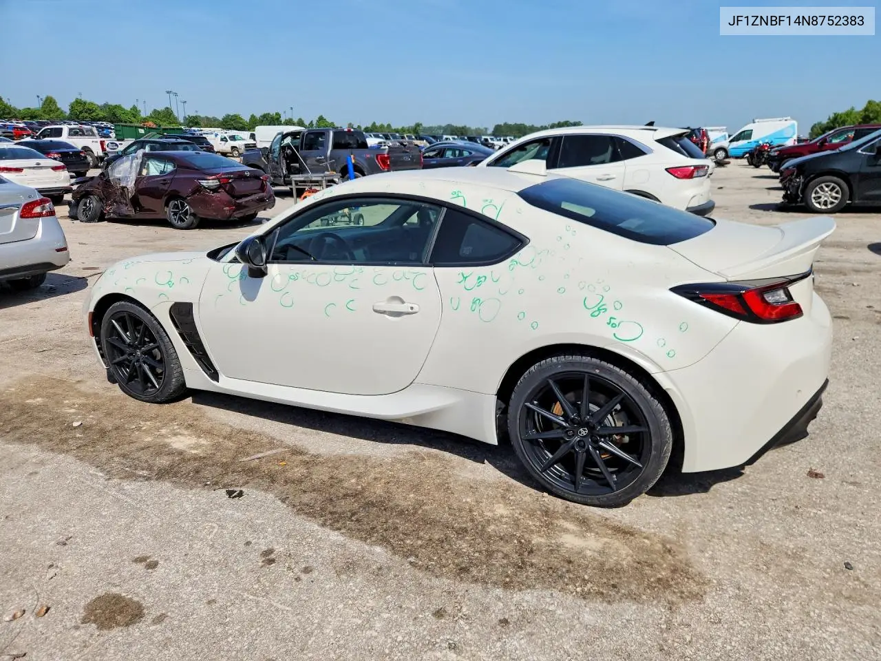 2022 Toyota Gr 86 Premium VIN: JF1ZNBF14N8752383 Lot: 59117696