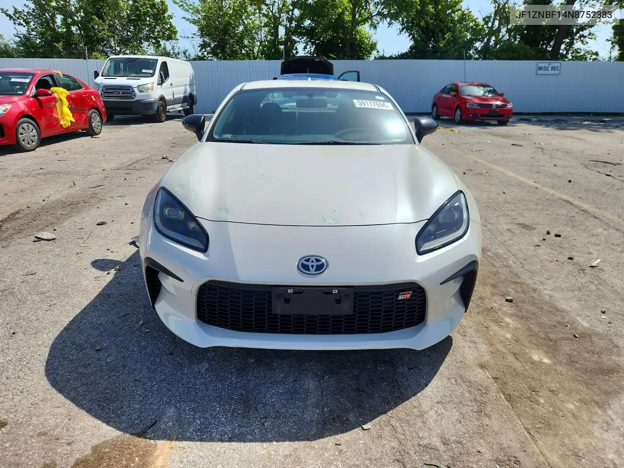 2022 Toyota Gr 86 Premium VIN: JF1ZNBF14N8752383 Lot: 59117696