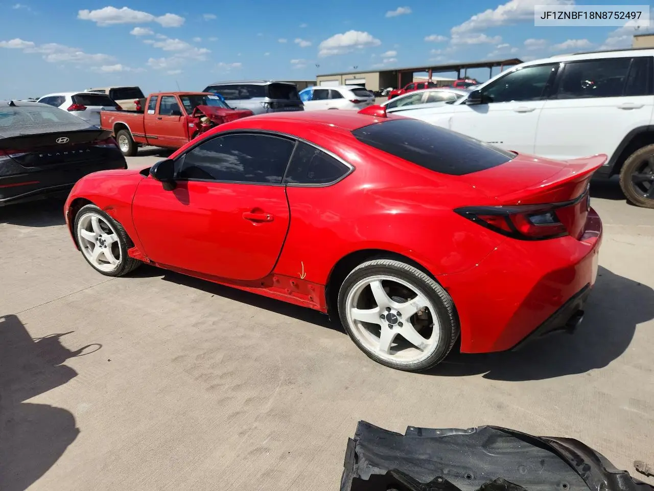 2022 Toyota Gr 86 Premium VIN: JF1ZNBF18N8752497 Lot: 60389896