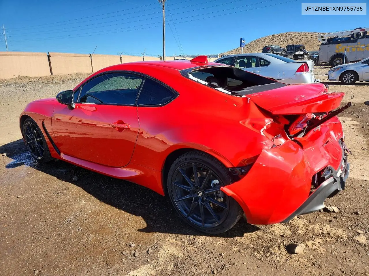 2022 Toyota Gr 86 Premium VIN: JF1ZNBE1XN9755736 Lot: 75273815