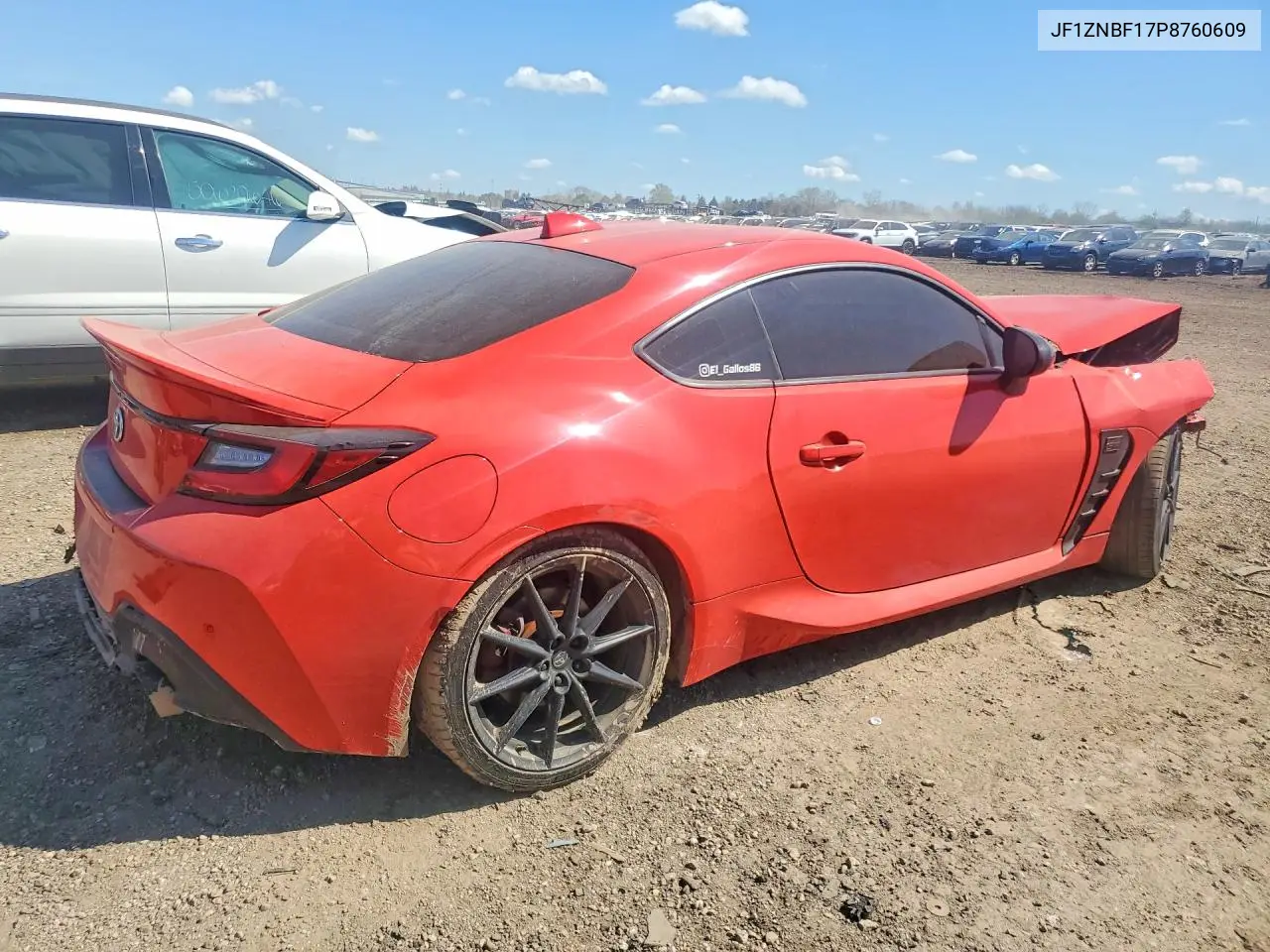 2023 Toyota Gr 86 Premium VIN: JF1ZNBF17P8760609 Lot: 50838016