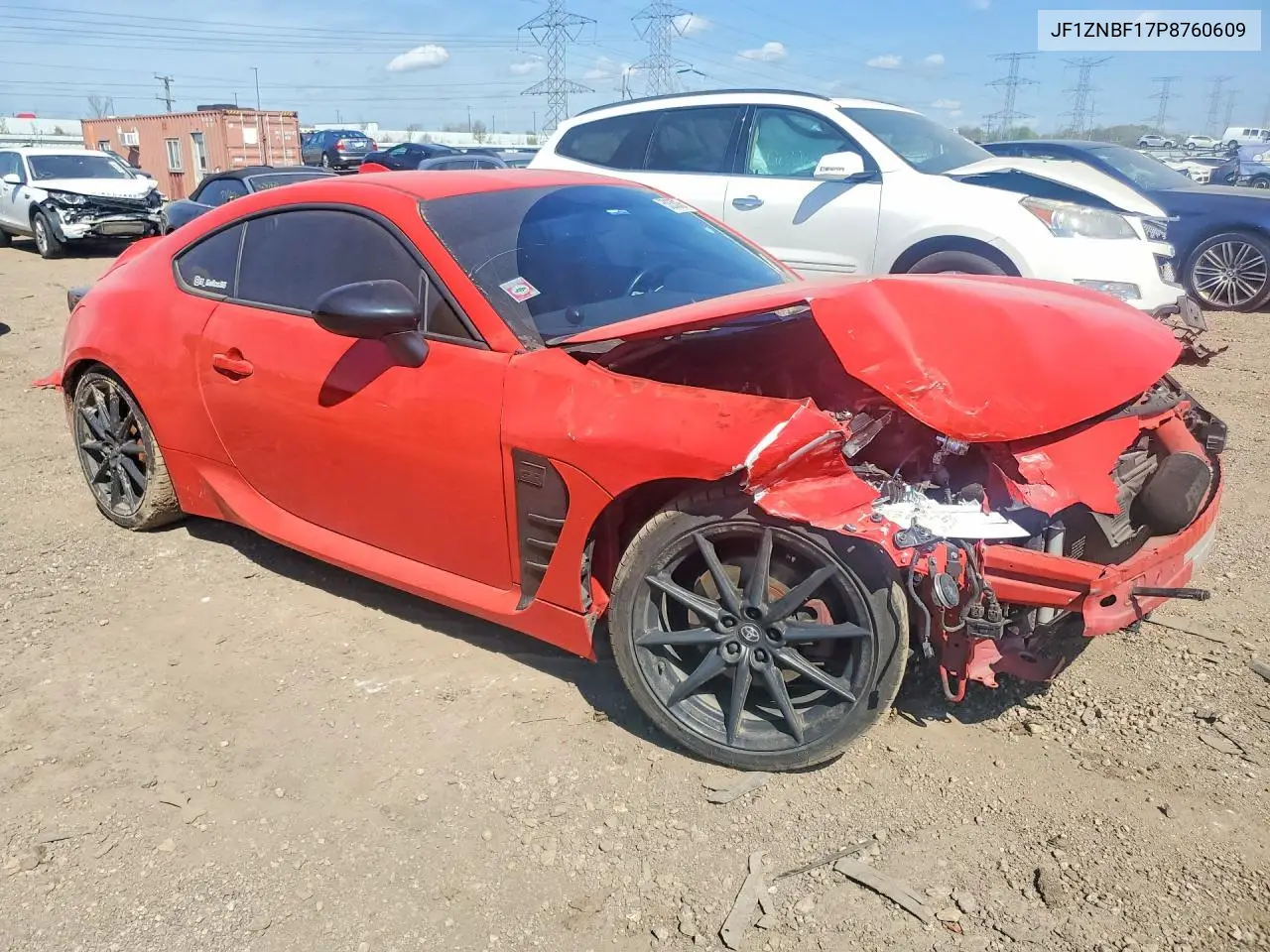 2023 Toyota Gr 86 Premium VIN: JF1ZNBF17P8760609 Lot: 50838016