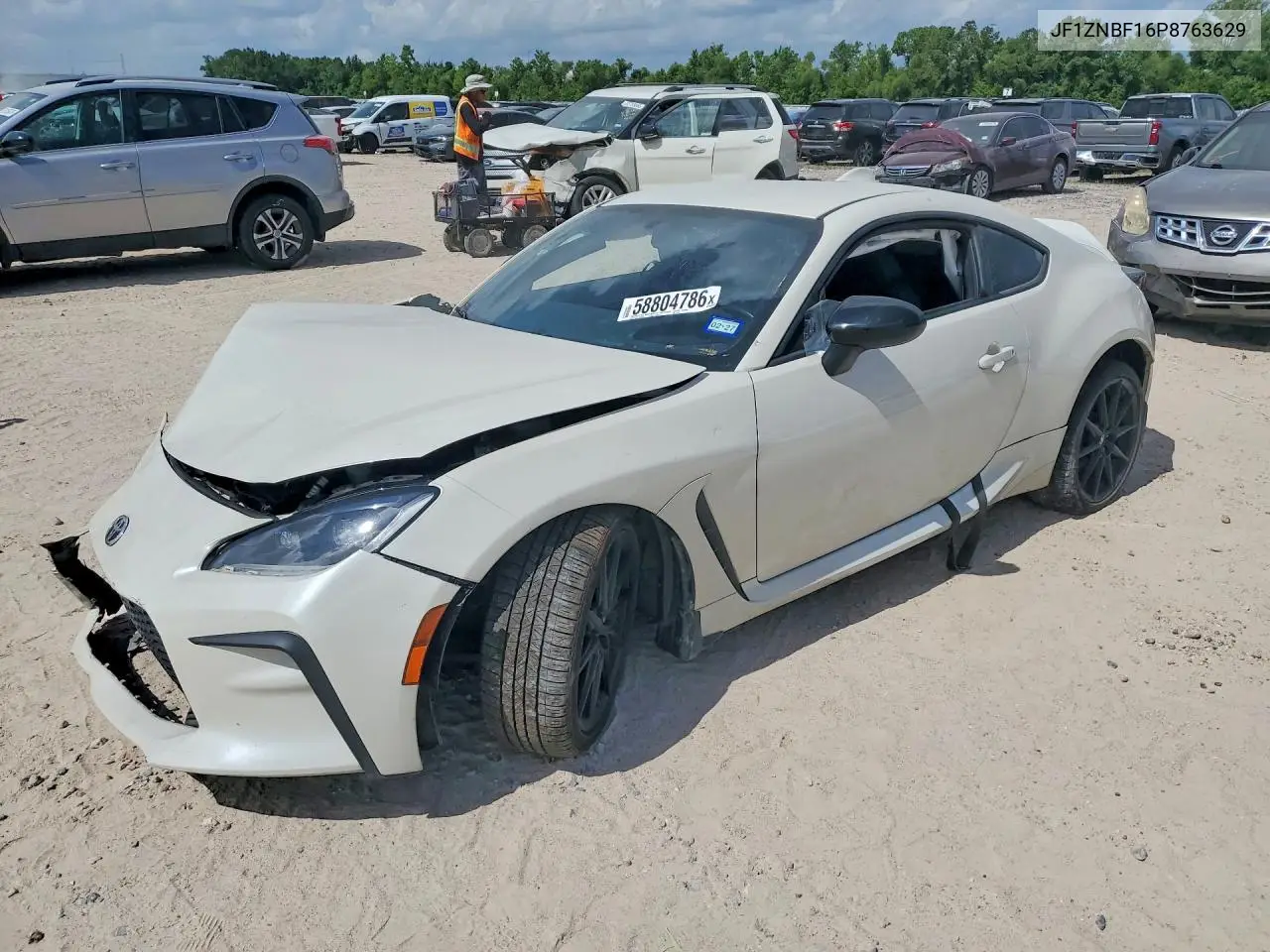 2023 Toyota Gr 86 Premium VIN: JF1ZNBF16P8763629 Lot: 58804786