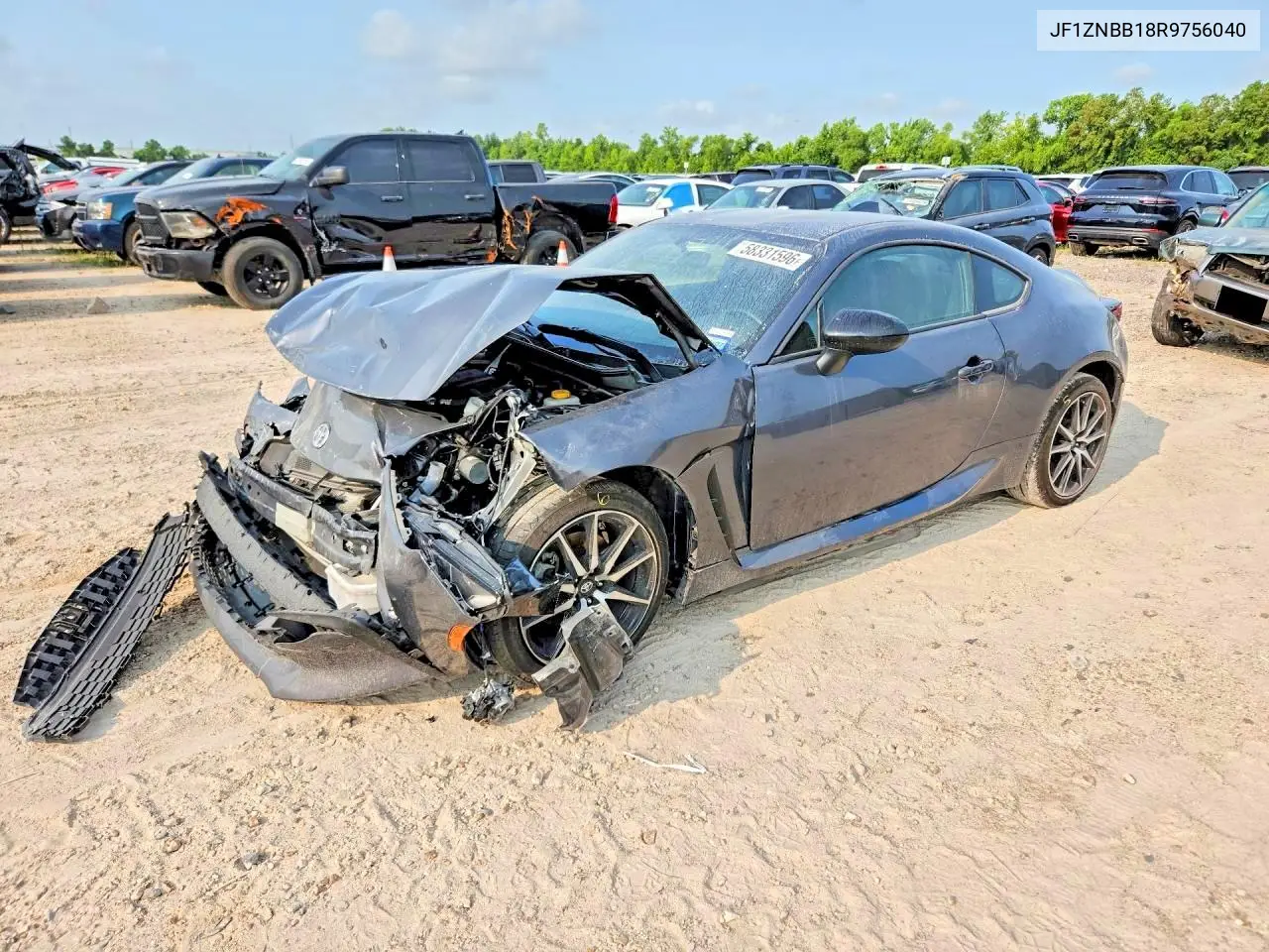 2024 Toyota Gr86 VIN: JF1ZNBB18R9756040 Lot: 58331596
