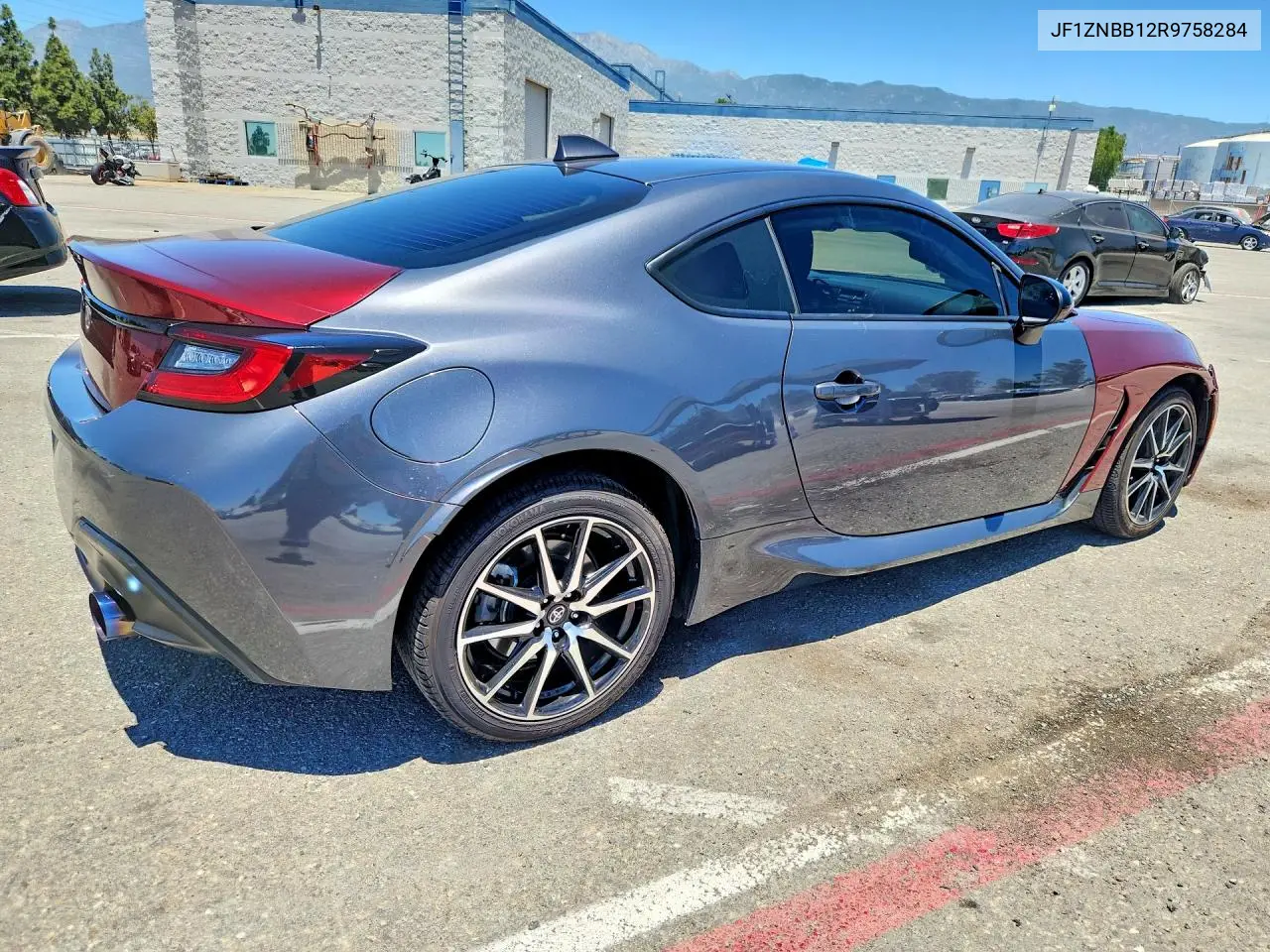 2024 Toyota Gr86 Base VIN: JF1ZNBB12R9758284 Lot: 60343276