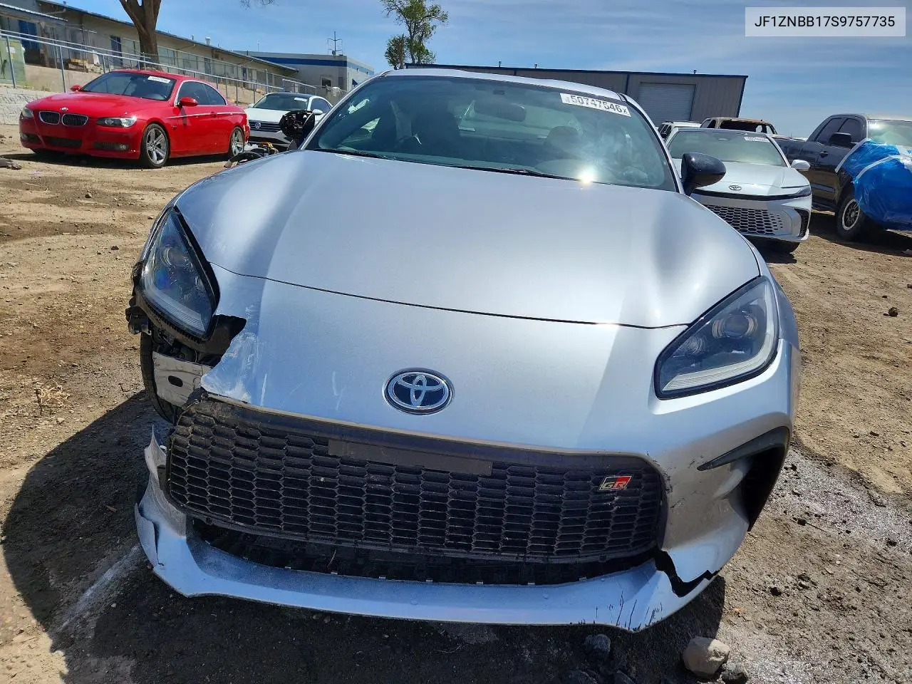 2025 Toyota Gr86 Base VIN: JF1ZNBB17S9757735 Lot: 50747546