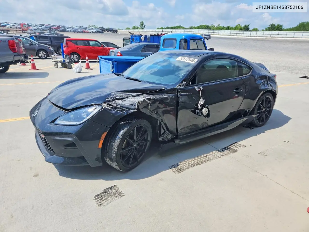 2025 Toyota Gr 86 Premium VIN: JF1ZNBE14S8752106 Lot: 53618646