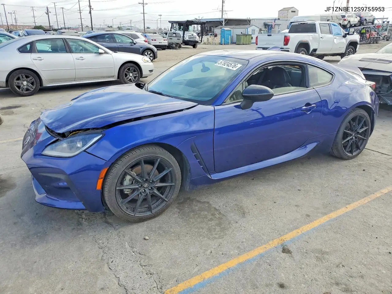 2025 Toyota Gr86 Premium VIN: JF1ZNBE12S9755953 Lot: 57924576