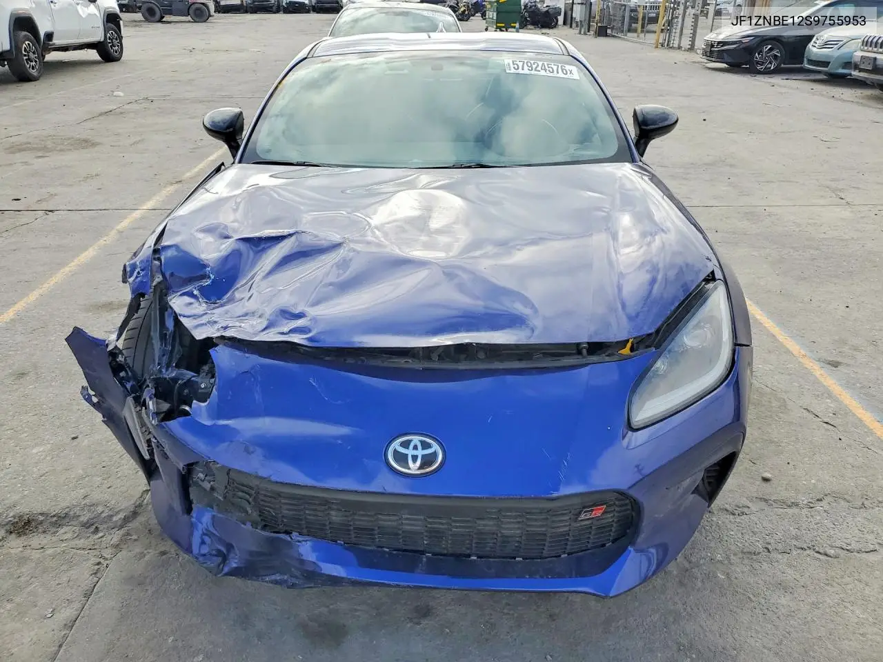 2025 Toyota Gr86 Premium VIN: JF1ZNBE12S9755953 Lot: 57924576