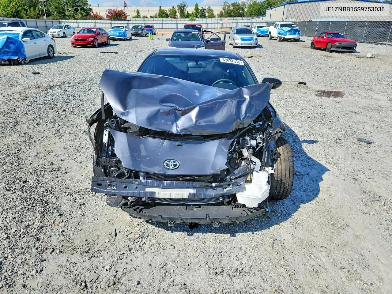 2025 Toyota Gr86 Base VIN: JF1ZNBB15S9753036 Lot: 59637316