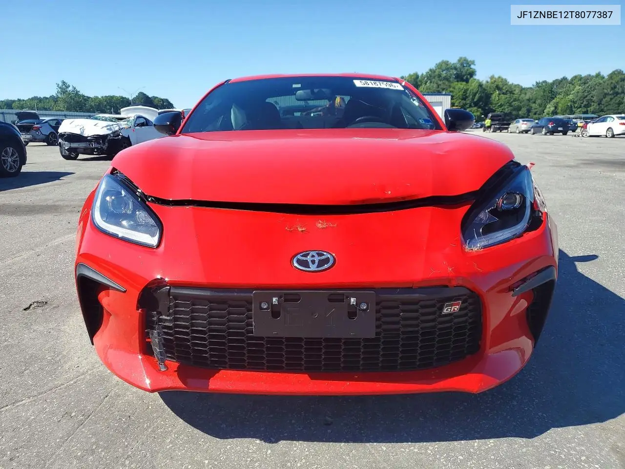 2026 Toyota Gr 86 Premium VIN: JF1ZNBE12T8077387 Lot: 58187596
