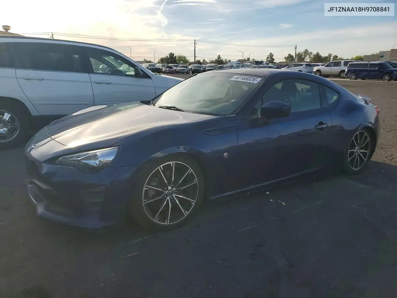 2017 Toyota 86 Base VIN: JF1ZNAA18H9708841 Lot: 49166026