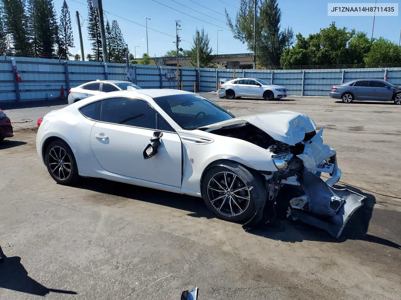 2017 Toyota 86 Base VIN: JF1ZNAA14H8711435 Lot: 51568306