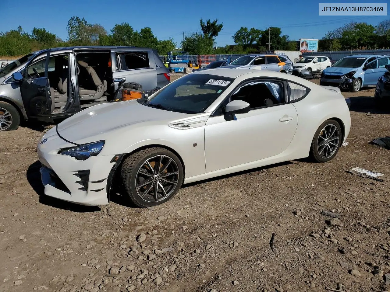 2017 Toyota 86 Base VIN: JF1ZNAA13H8703469 Lot: 53211716