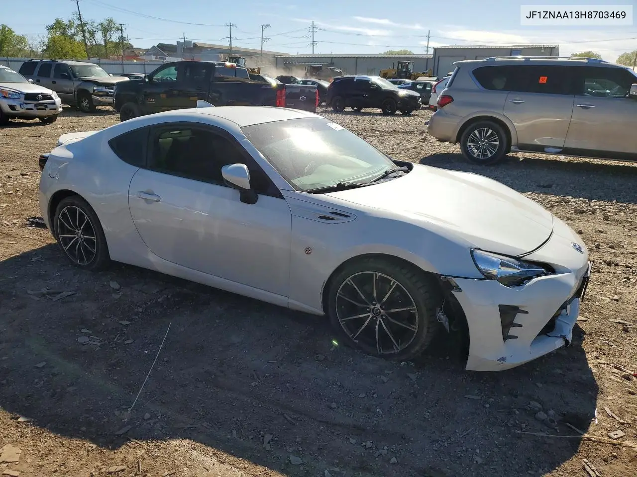 2017 Toyota 86 Base VIN: JF1ZNAA13H8703469 Lot: 53211716