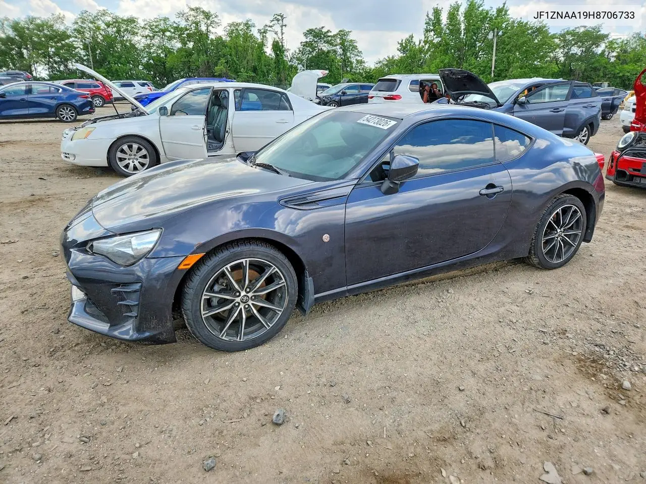 2017 Toyota 86 Base VIN: JF1ZNAA19H8706733 Lot: 54273026
