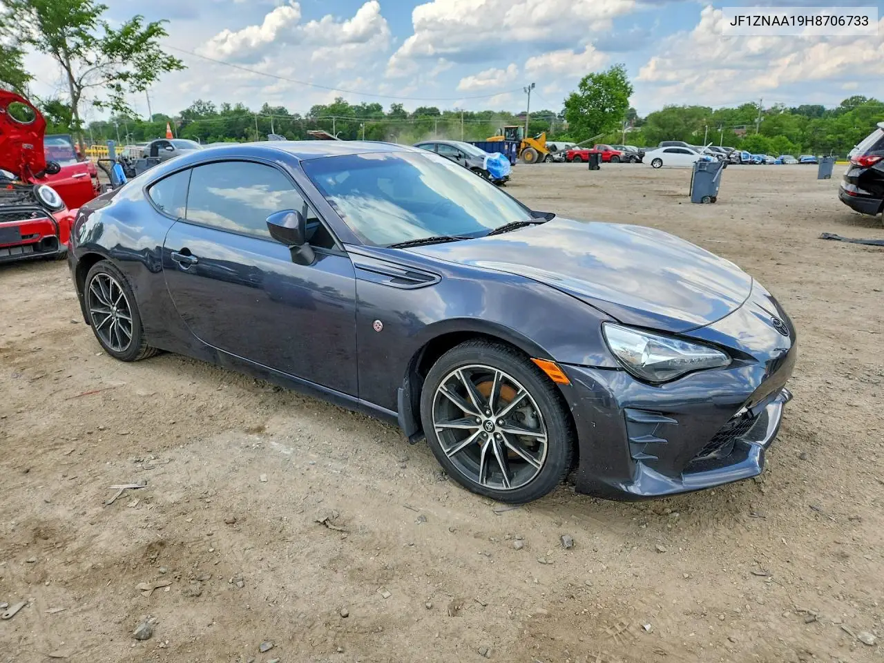 2017 Toyota 86 Base VIN: JF1ZNAA19H8706733 Lot: 54273026