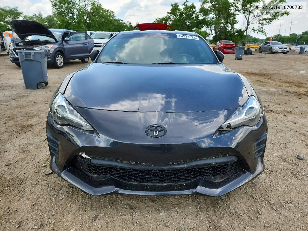 2017 Toyota 86 Base VIN: JF1ZNAA19H8706733 Lot: 54273026