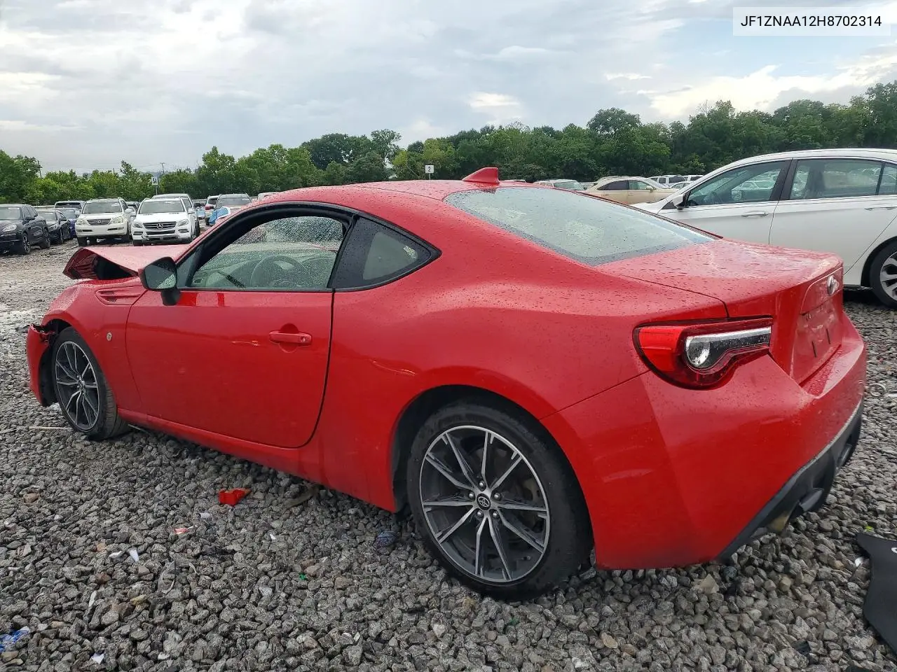 2017 Toyota 86 Base VIN: JF1ZNAA12H8702314 Lot: 56041106