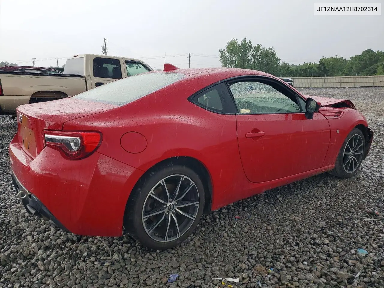 2017 Toyota 86 Base VIN: JF1ZNAA12H8702314 Lot: 56041106