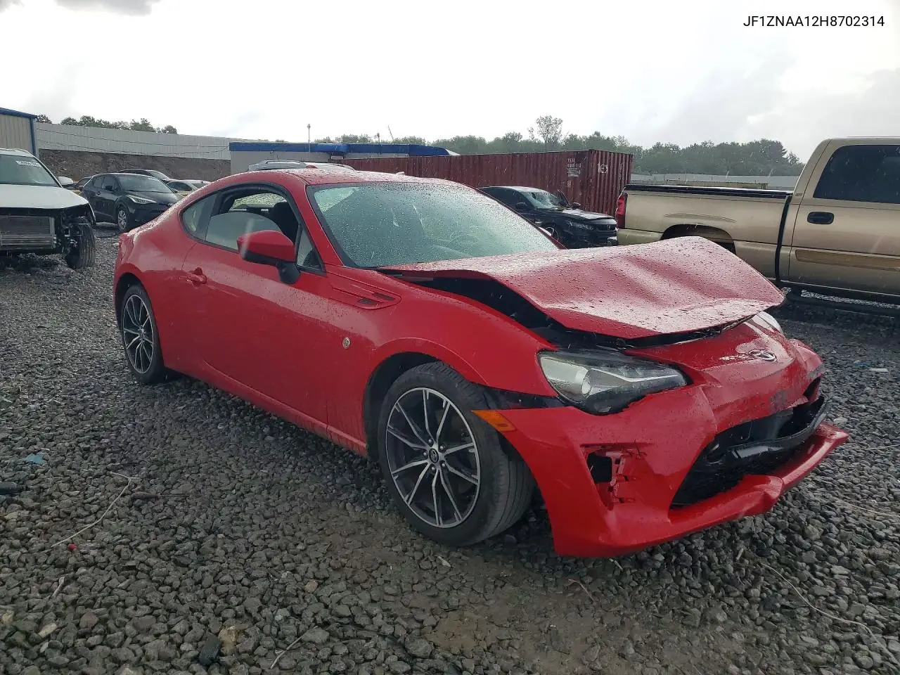 2017 Toyota 86 Base VIN: JF1ZNAA12H8702314 Lot: 56041106