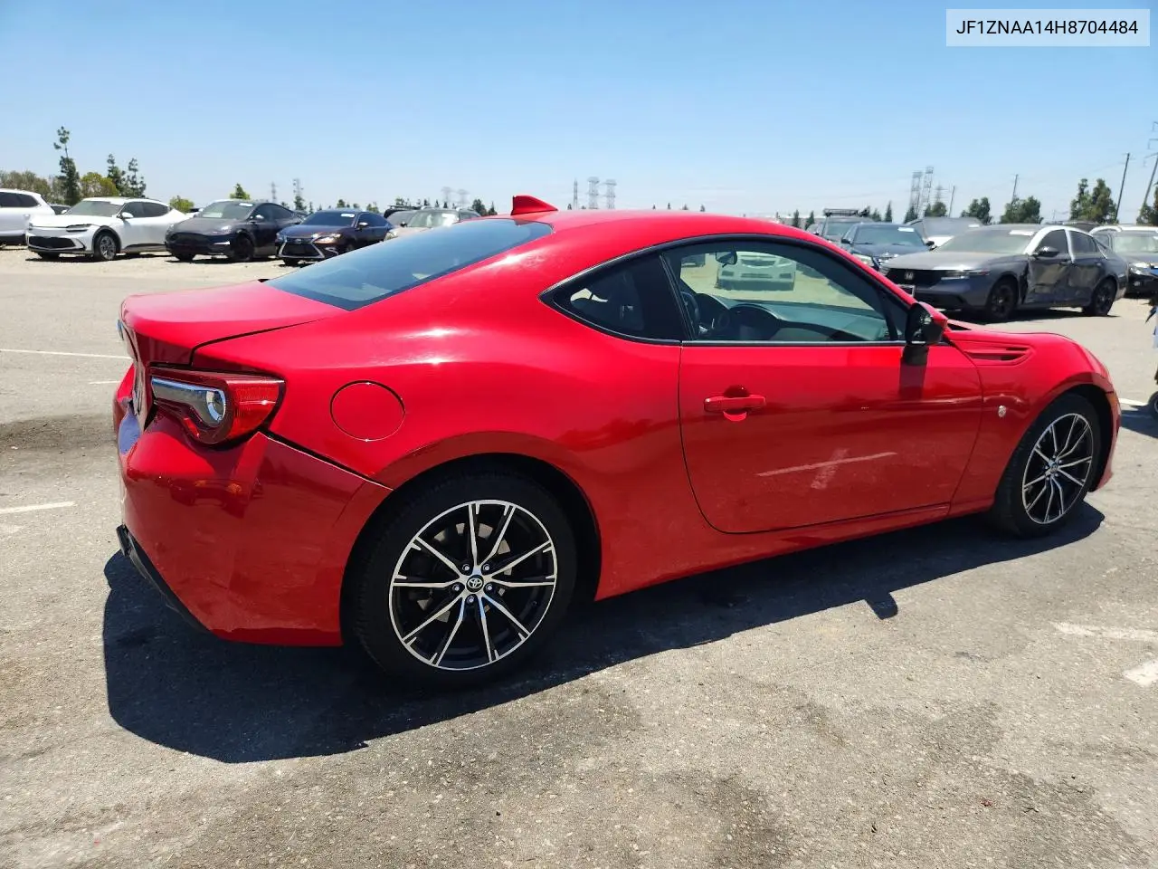 2017 Toyota 86 Base VIN: JF1ZNAA14H8704484 Lot: 58842976