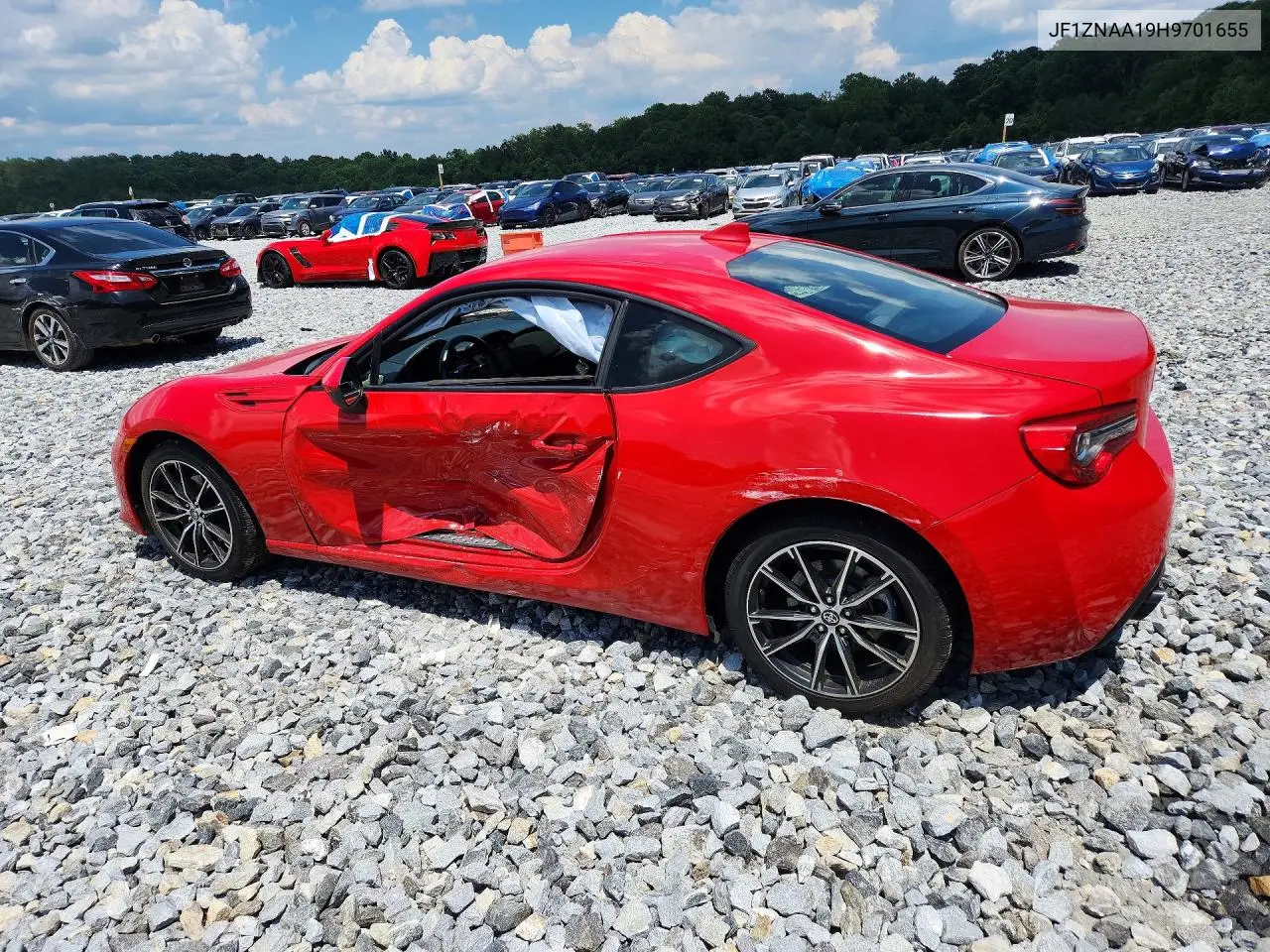 2017 Toyota 86 Base VIN: JF1ZNAA19H9701655 Lot: 60021286