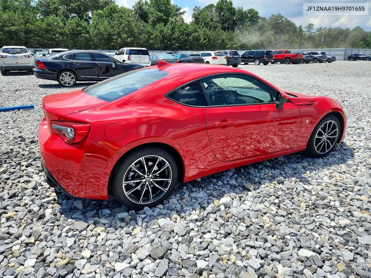 2017 Toyota 86 Base VIN: JF1ZNAA19H9701655 Lot: 60021286
