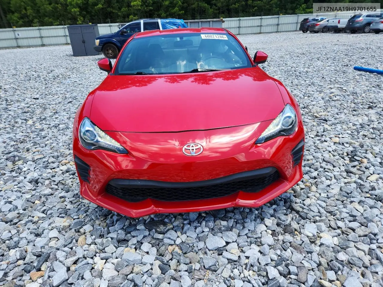 2017 Toyota 86 Base VIN: JF1ZNAA19H9701655 Lot: 60021286