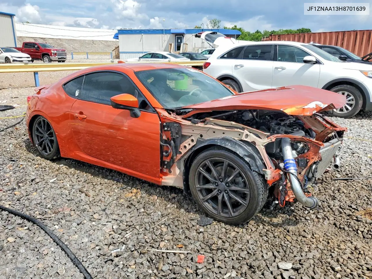 2017 Toyota 86 Base VIN: JF1ZNAA13H8701639 Lot: 61041606