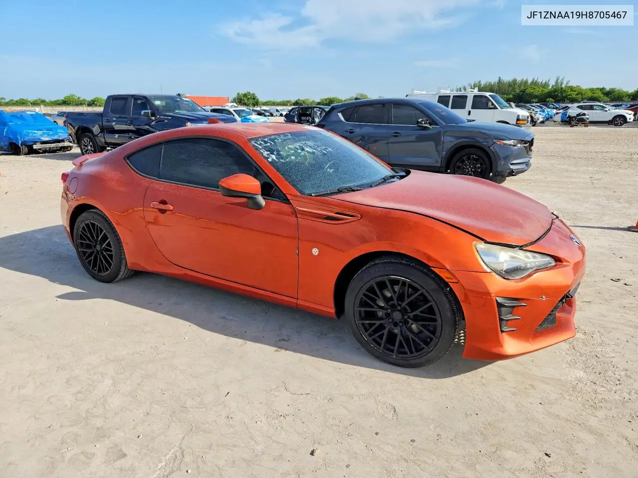 2017 Toyota 86 Base VIN: JF1ZNAA19H8705467 Lot: 61680386