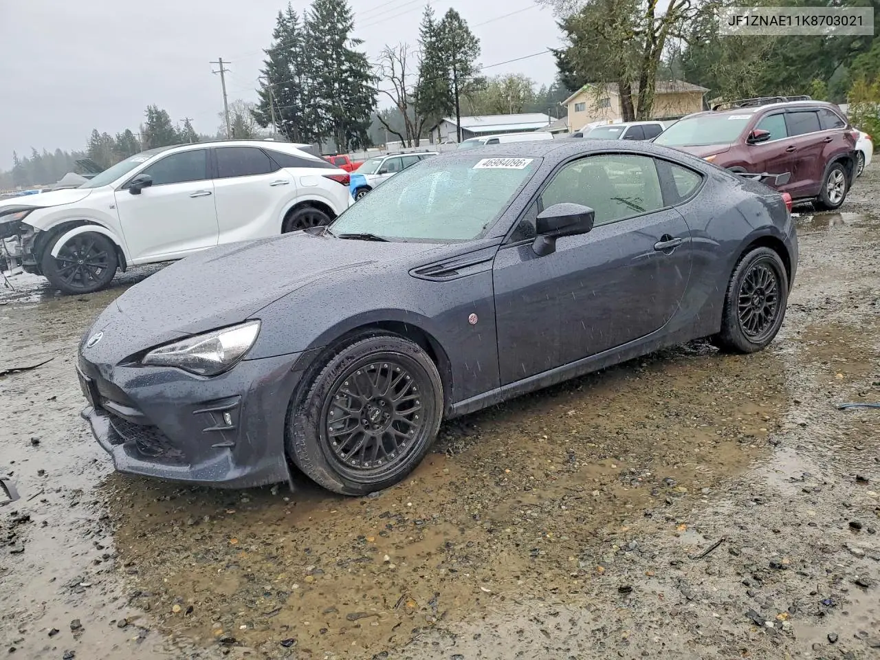 2019 Toyota 86 Gt VIN: JF1ZNAE11K8703021 Lot: 46984096