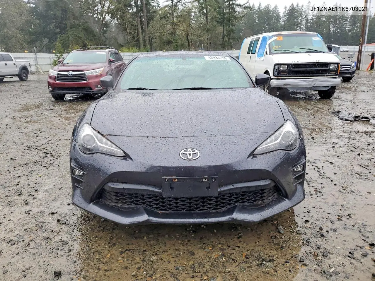 2019 Toyota 86 Gt VIN: JF1ZNAE11K8703021 Lot: 46984096