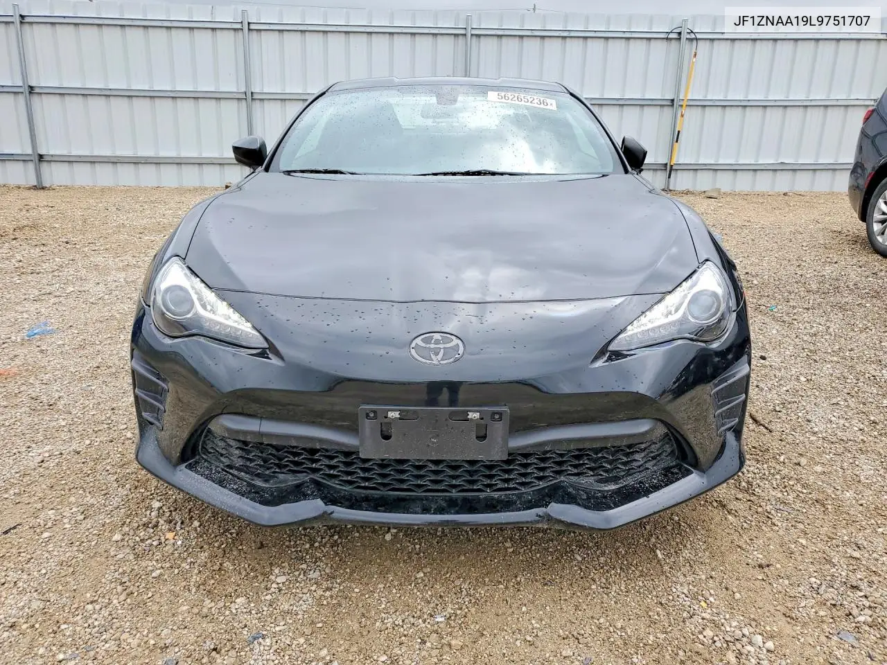 2020 Toyota 86 Base VIN: JF1ZNAA19L9751707 Lot: 56265236