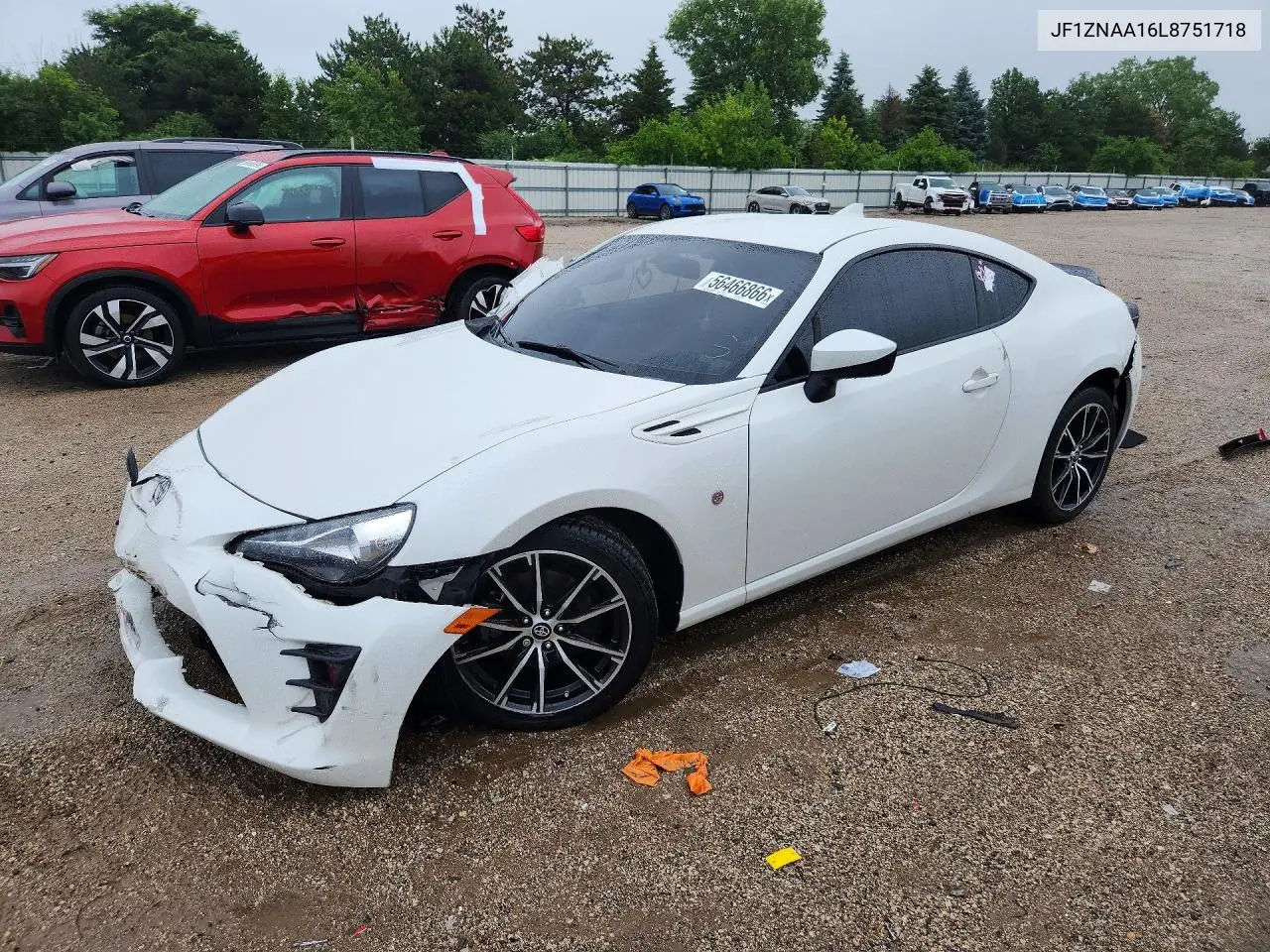 2020 Toyota 86 Base VIN: JF1ZNAA16L8751718 Lot: 56466866