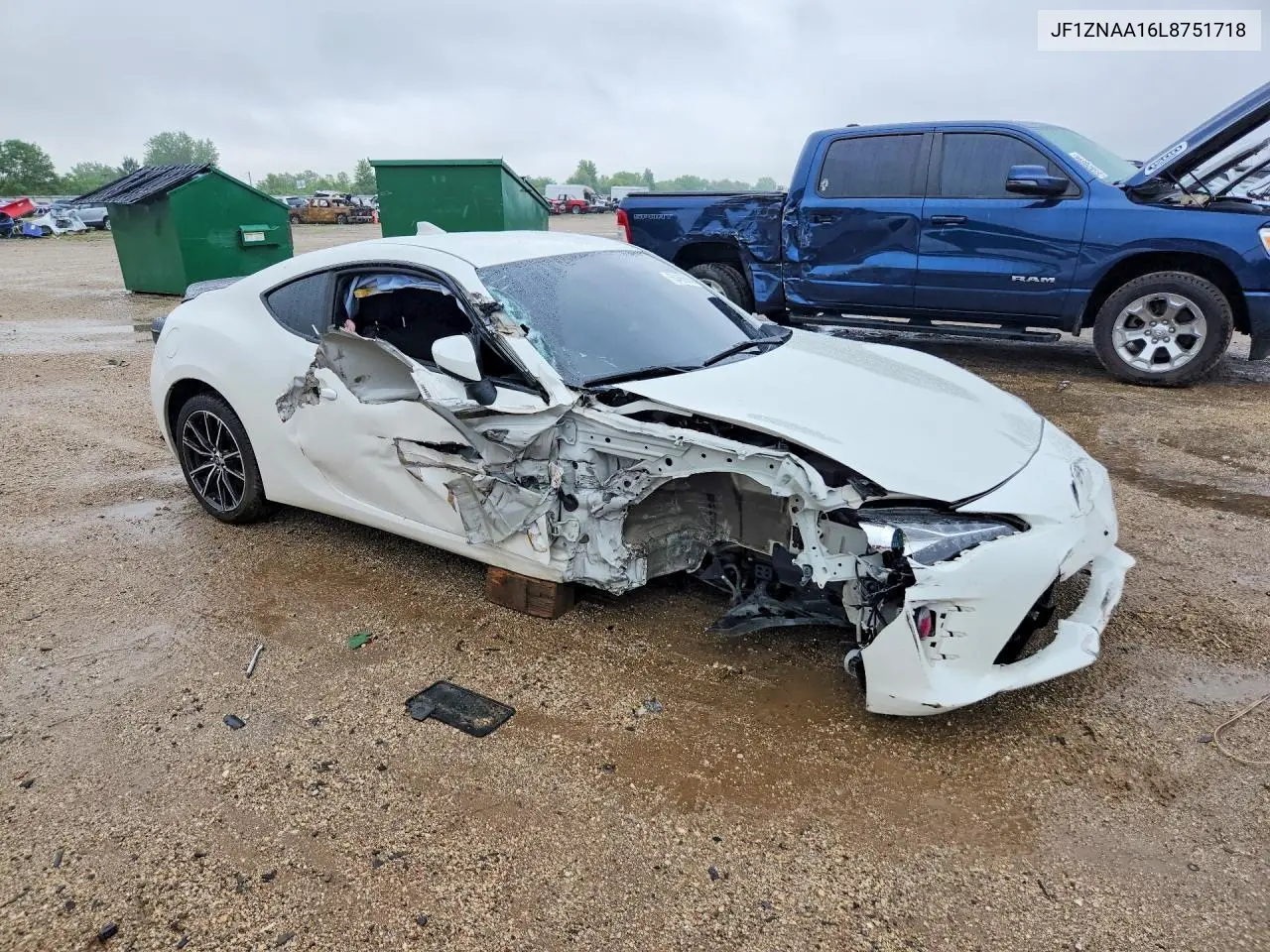 2020 Toyota 86 Base VIN: JF1ZNAA16L8751718 Lot: 56466866
