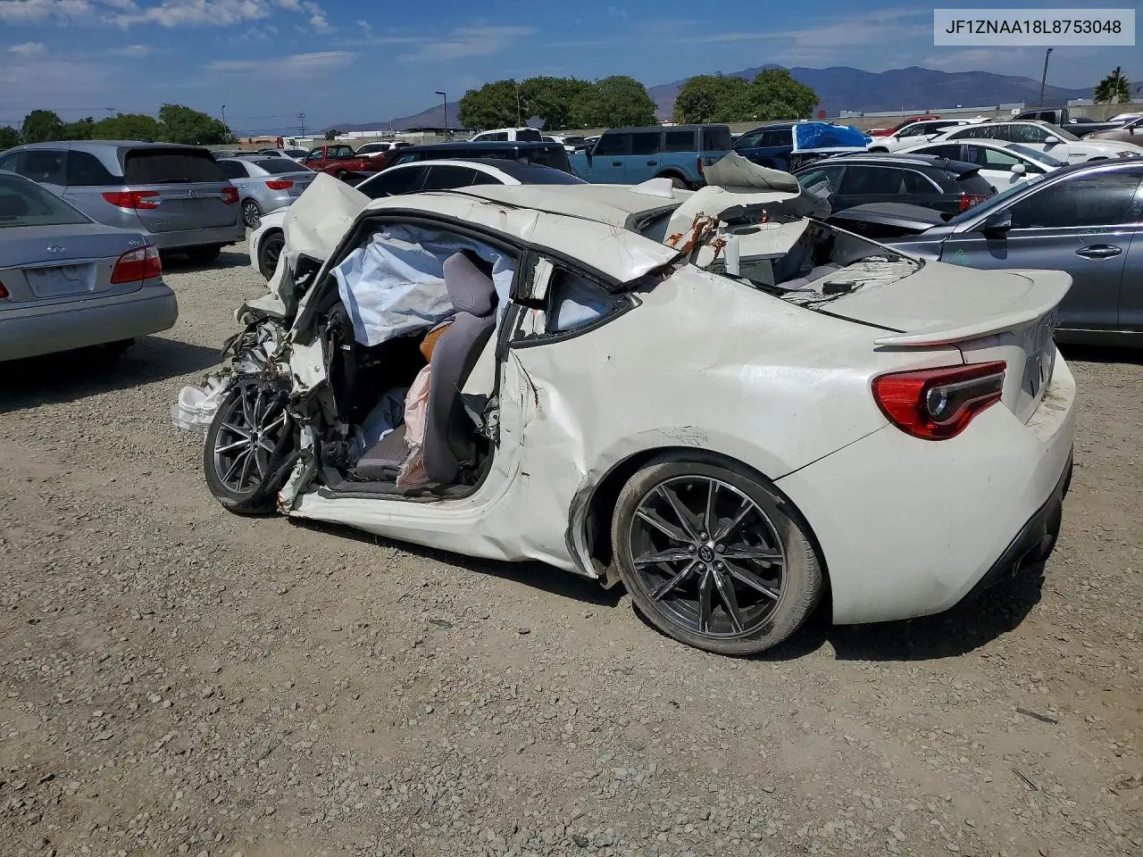 2020 Toyota 86 Base VIN: JF1ZNAA18L8753048 Lot: 58143736