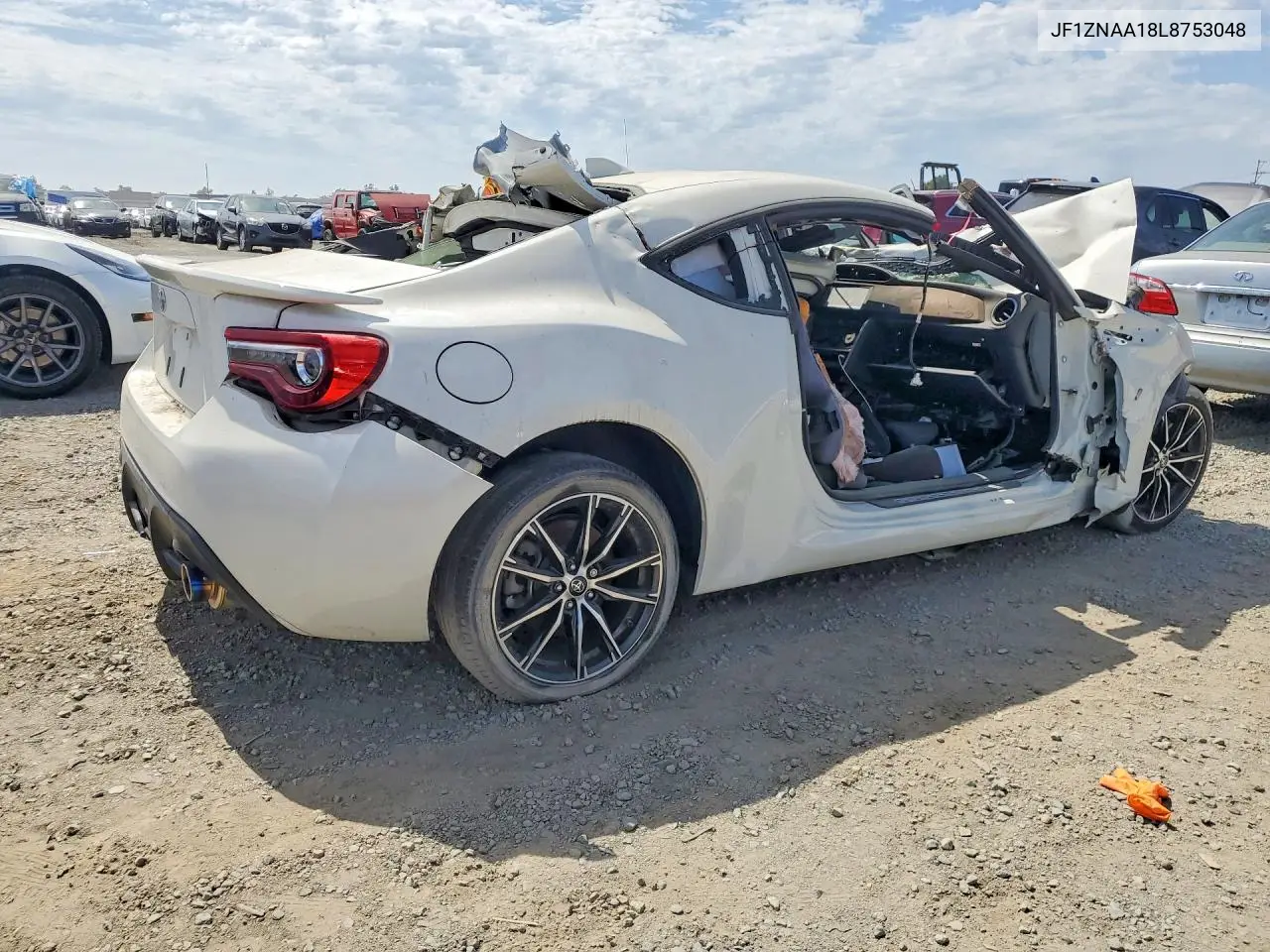 2020 Toyota 86 Base VIN: JF1ZNAA18L8753048 Lot: 58143736