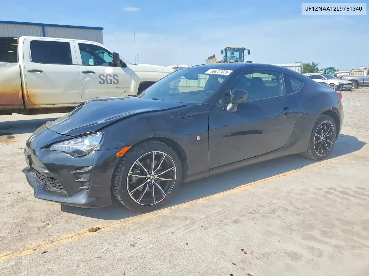 2020 Toyota 86 VIN: JF1ZNAA12L9751340 Lot: 58611806