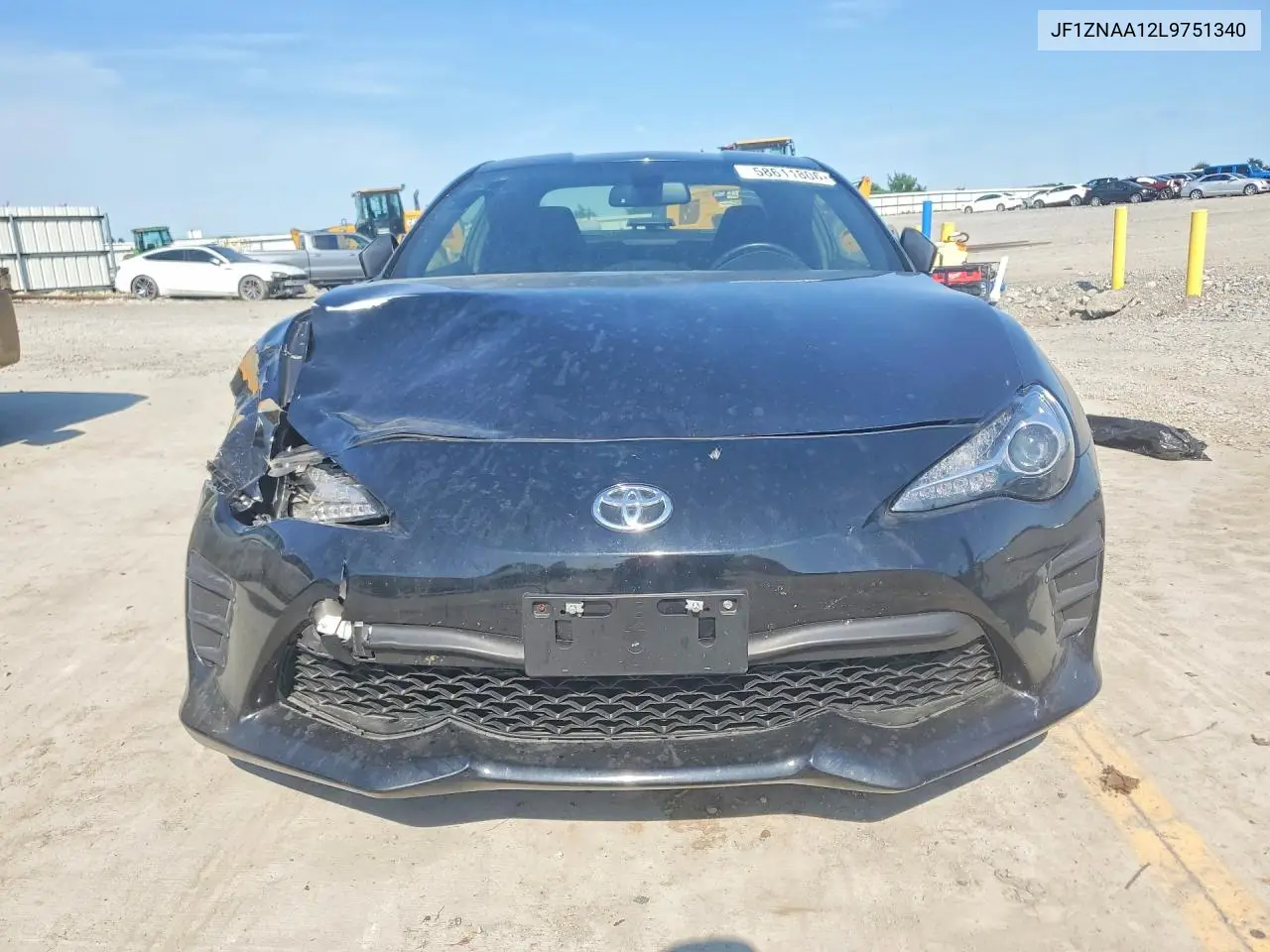 2020 Toyota 86 VIN: JF1ZNAA12L9751340 Lot: 58611806