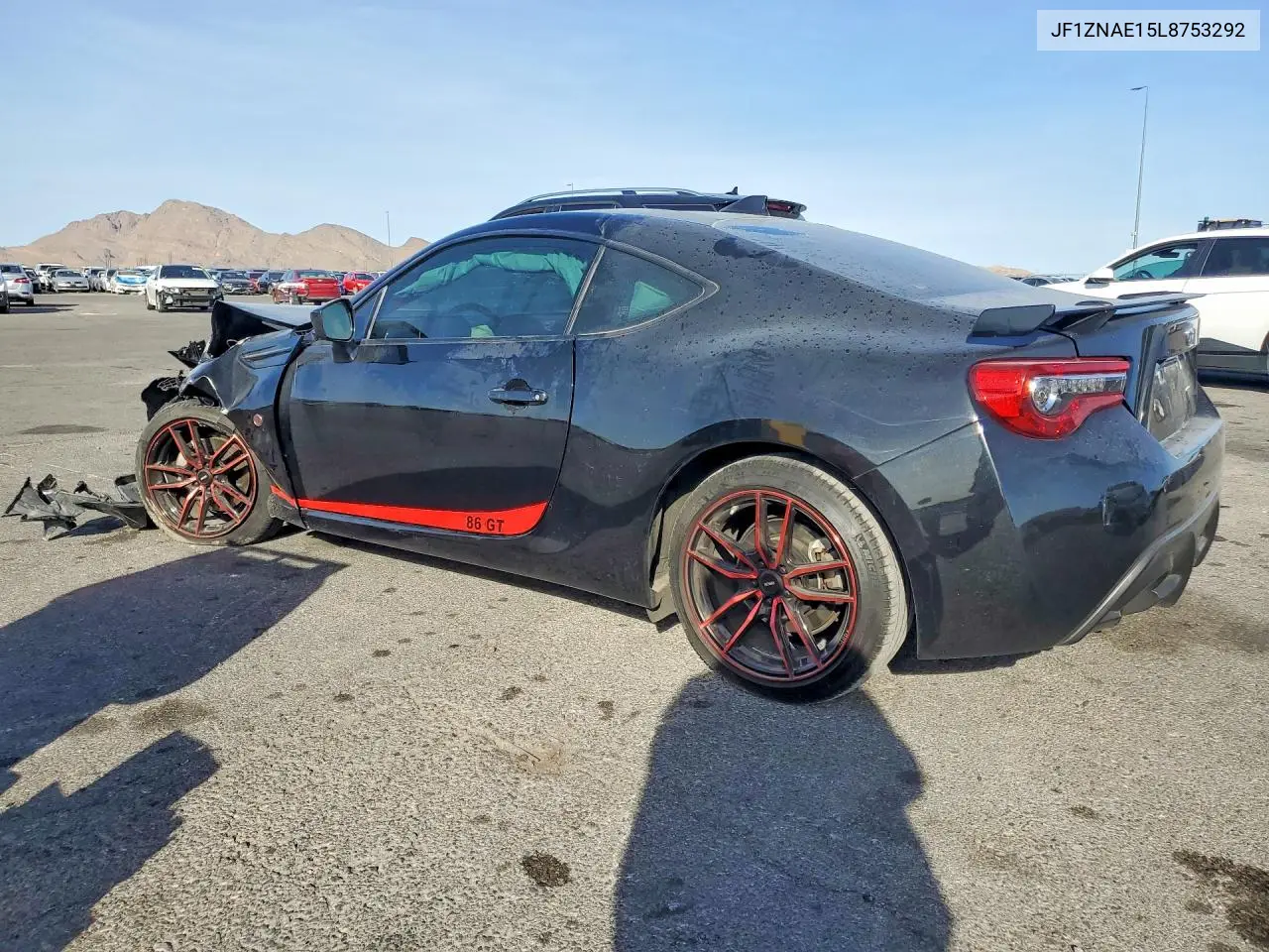 2020 Toyota 86 Gt VIN: JF1ZNAE15L8753292 Lot: 75680345