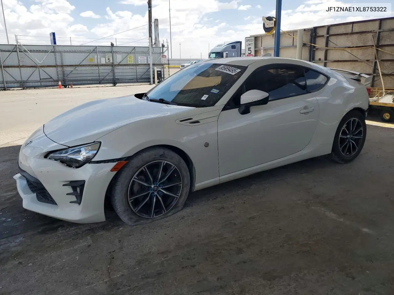 2020 Toyota 86 Gt VIN: JF1ZNAE1XL8753322 Lot: 85989495