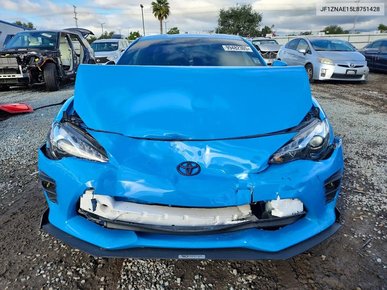 2020 Toyota 86 Gt VIN: JF1ZNAE15L8751428 Lot: 99482305